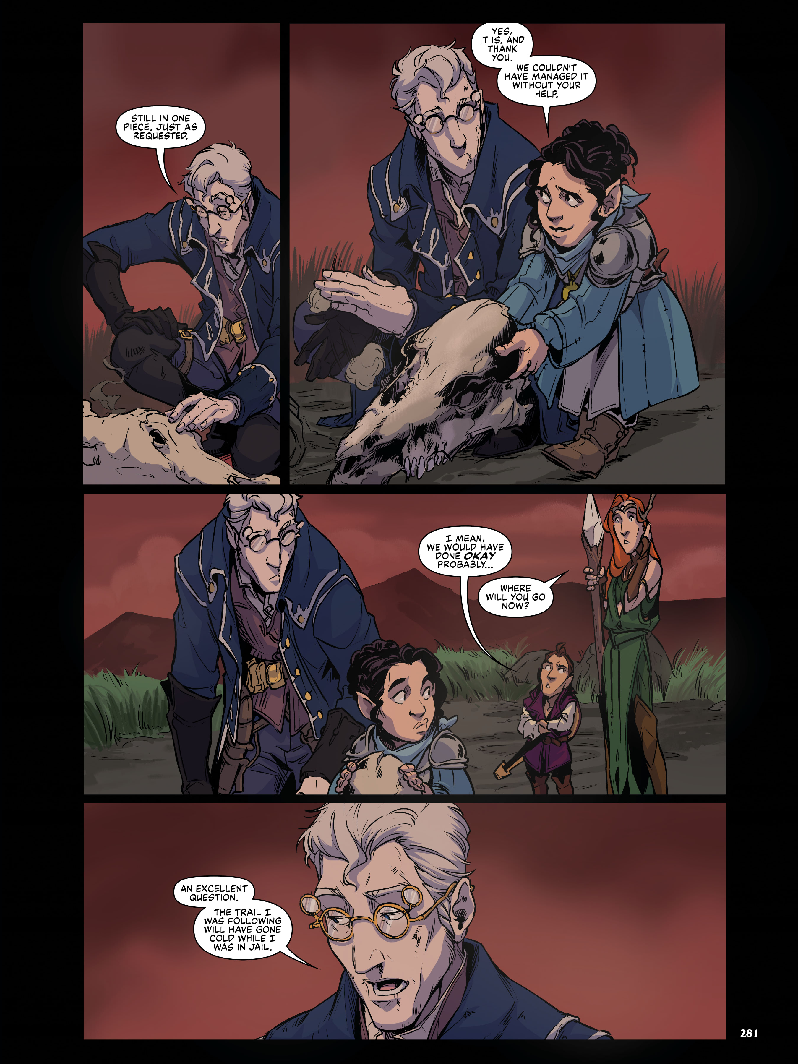 Read online Critical Role Vox Machina Origins comic -  Issue # (2019) _TPB Library Edition (Part 3) - 82