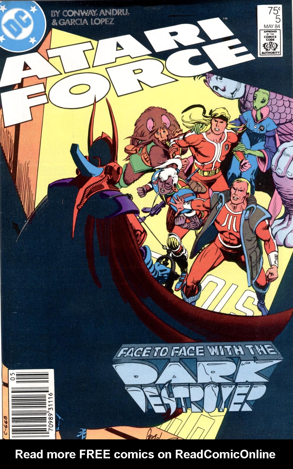 Read online Atari Force (1984) comic -  Issue #5 - 1