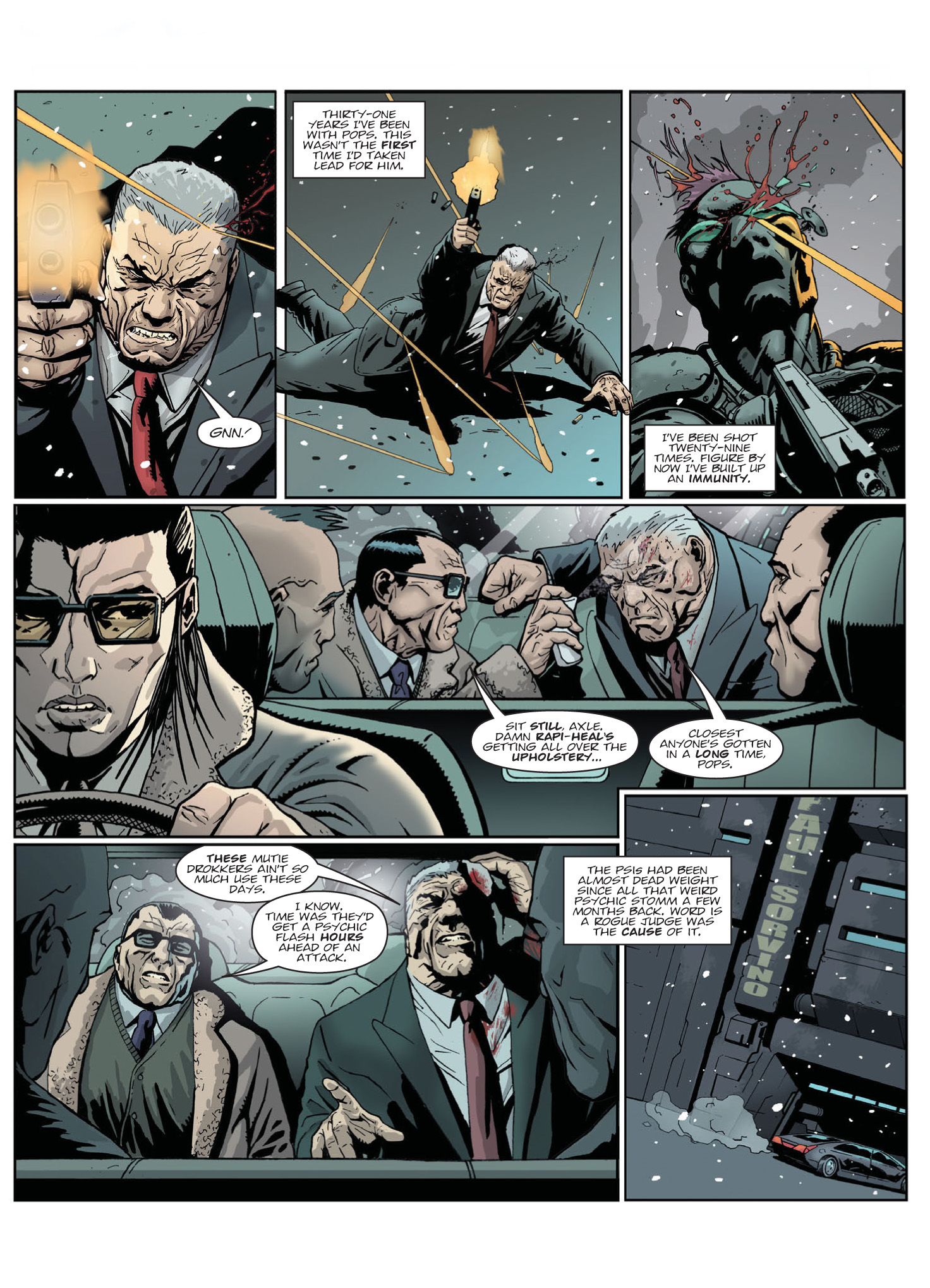 Read online Judge Dredd Megazine (Vol. 5) comic -  Issue #394 - 121