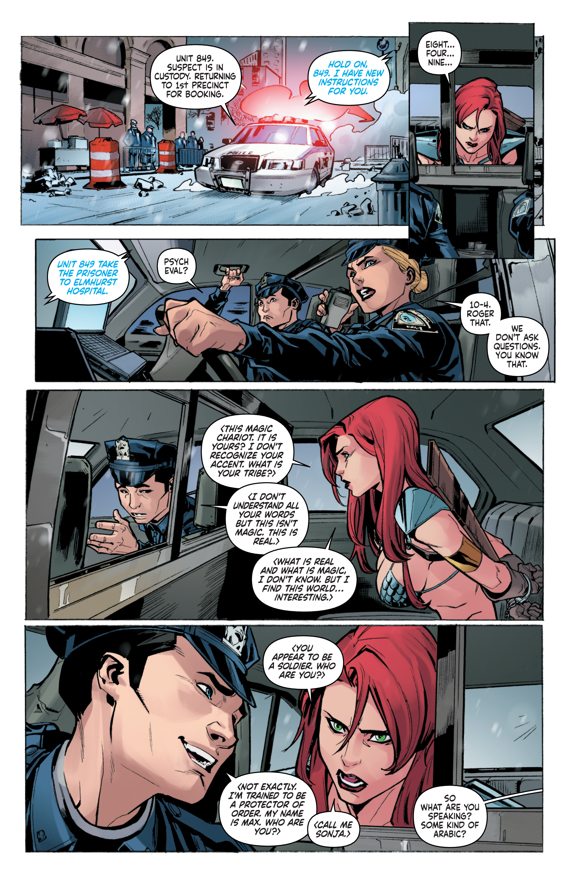 Read online Red Sonja, Volume 4 comic -  Issue #1 - 18