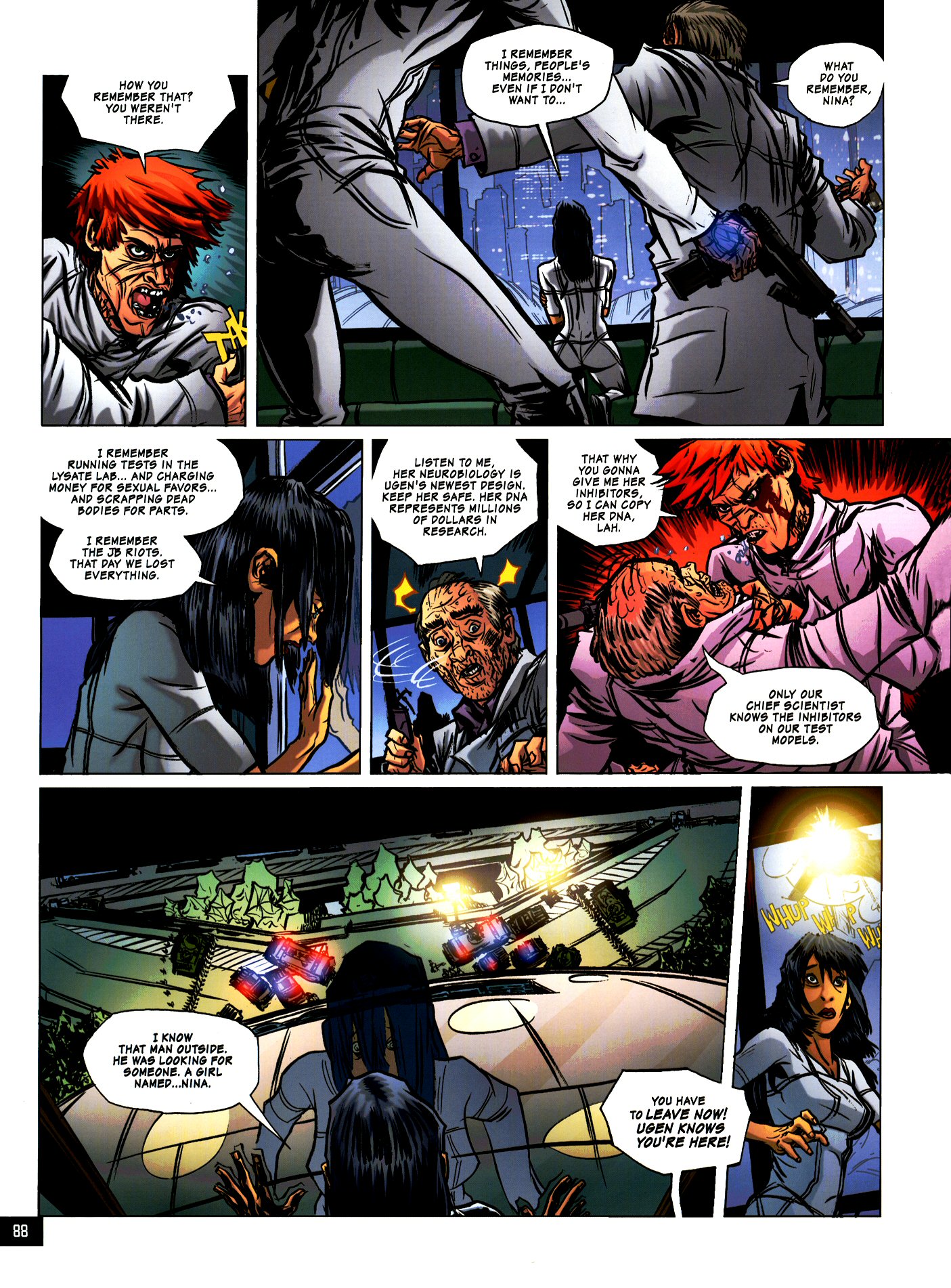 Read online Fluorescent Black comic -  Issue # TPB (Part 1) - 84