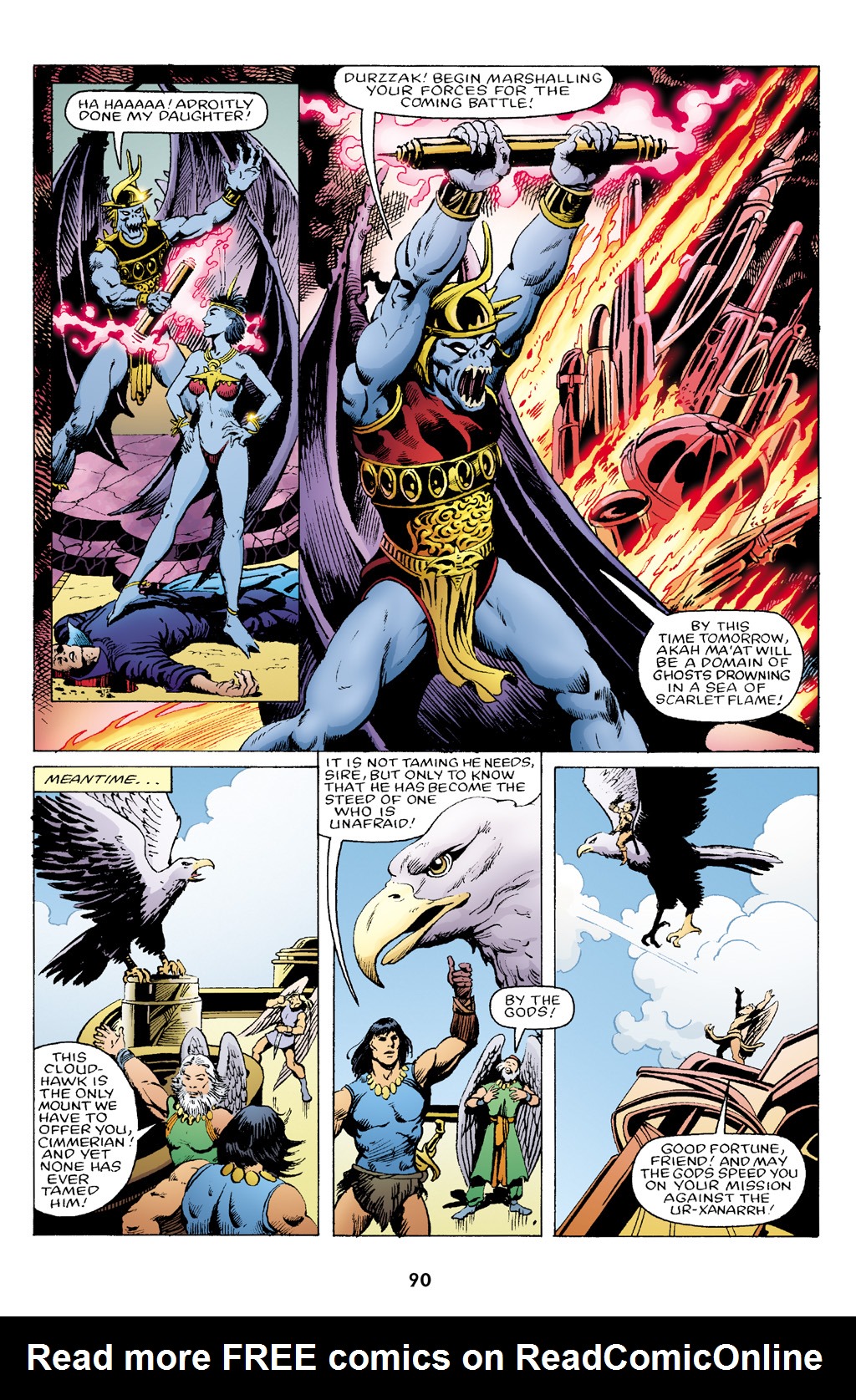 Read online The Chronicles of Conan comic -  Issue # TPB 20 (Part 1) - 91