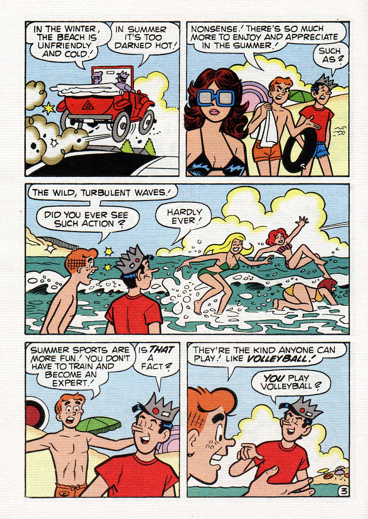Read online Jughead's Double Digest Magazine comic -  Issue #105 - 135