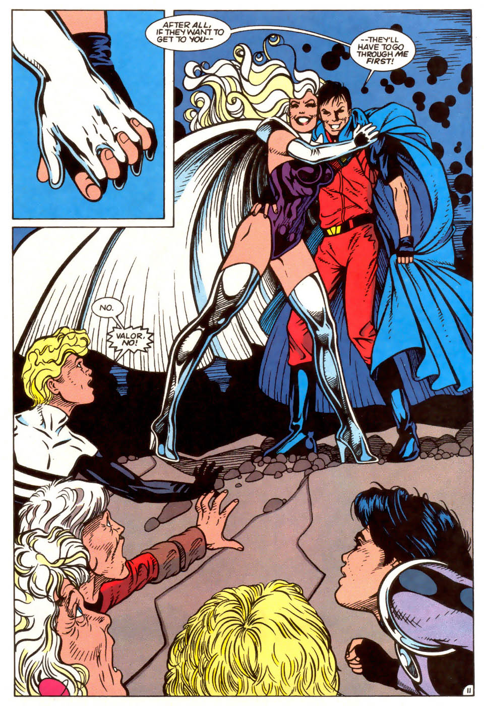Read online Valor (1992) comic -  Issue #17 - 11