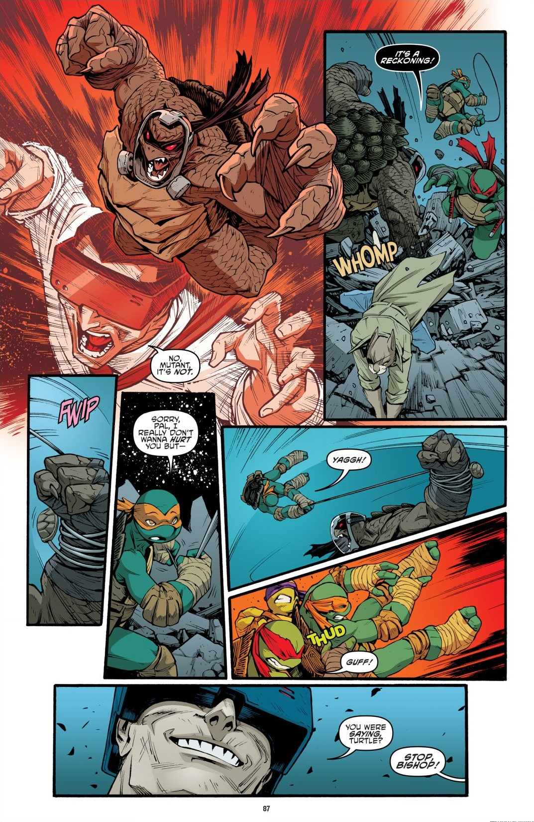 Read online Teenage Mutant Ninja Turtles: The IDW Collection comic -  Issue # TPB 9 (Part 1) - 88