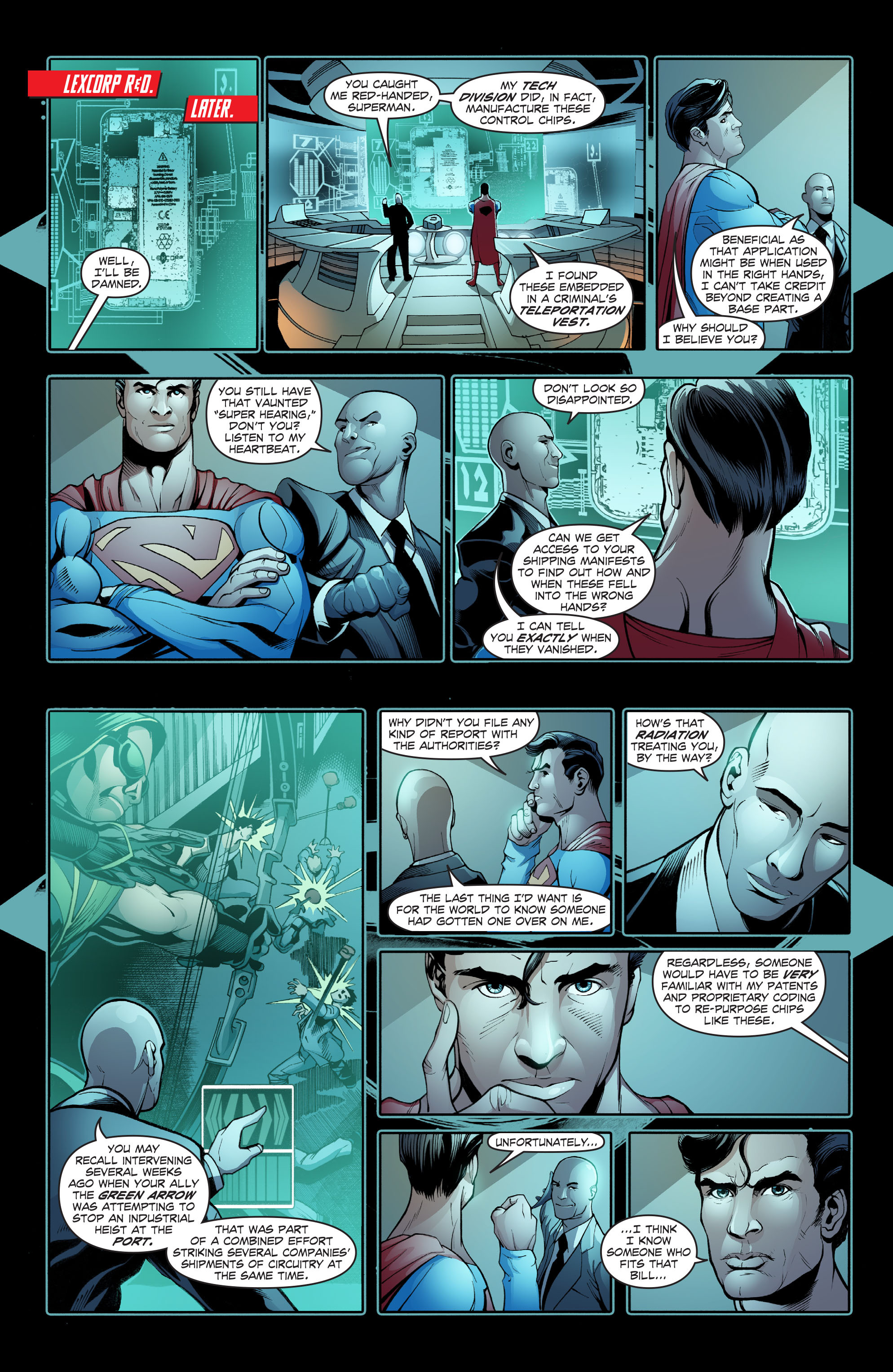 Read online Smallville Season 11 [II] comic -  Issue # TPB 2 - 32