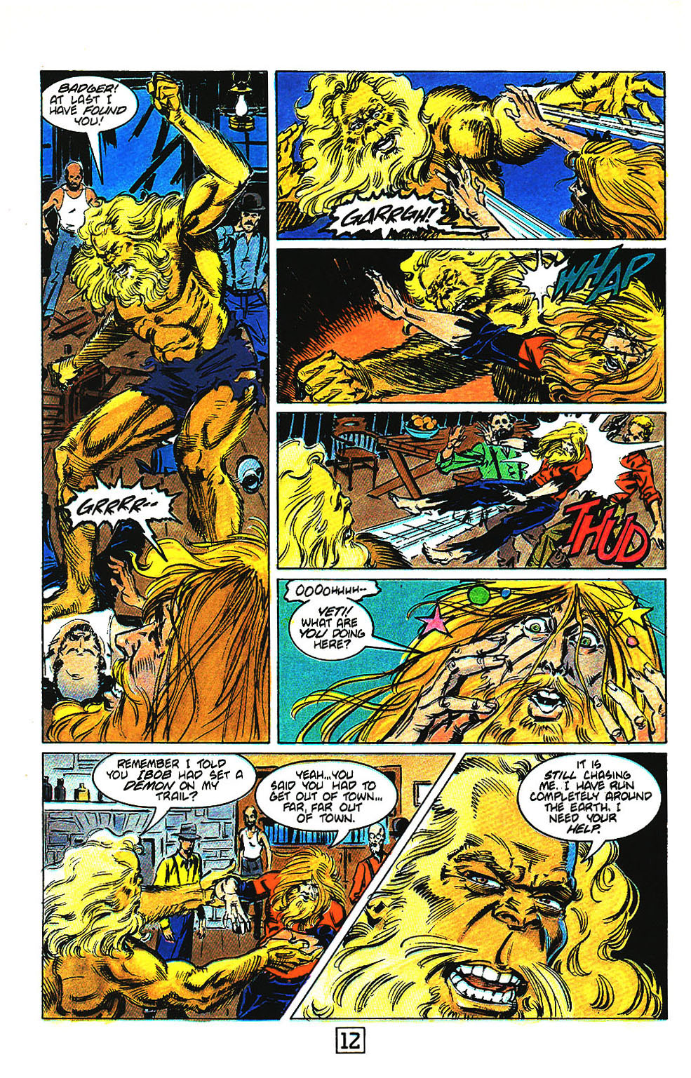 Read online The Badger comic -  Issue #28 - 16