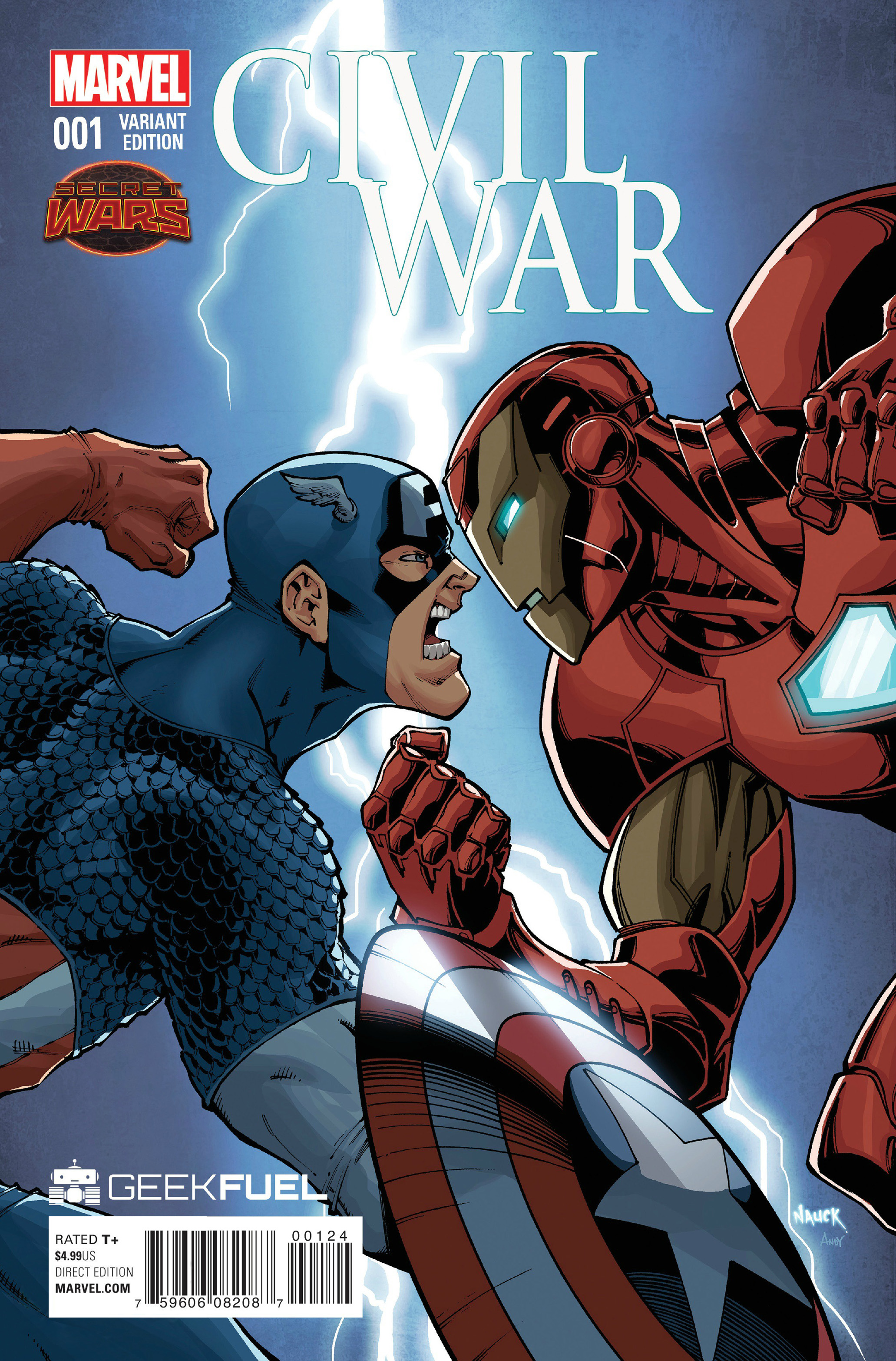 Read online Civil War (2015) comic -  Issue #1 - 10