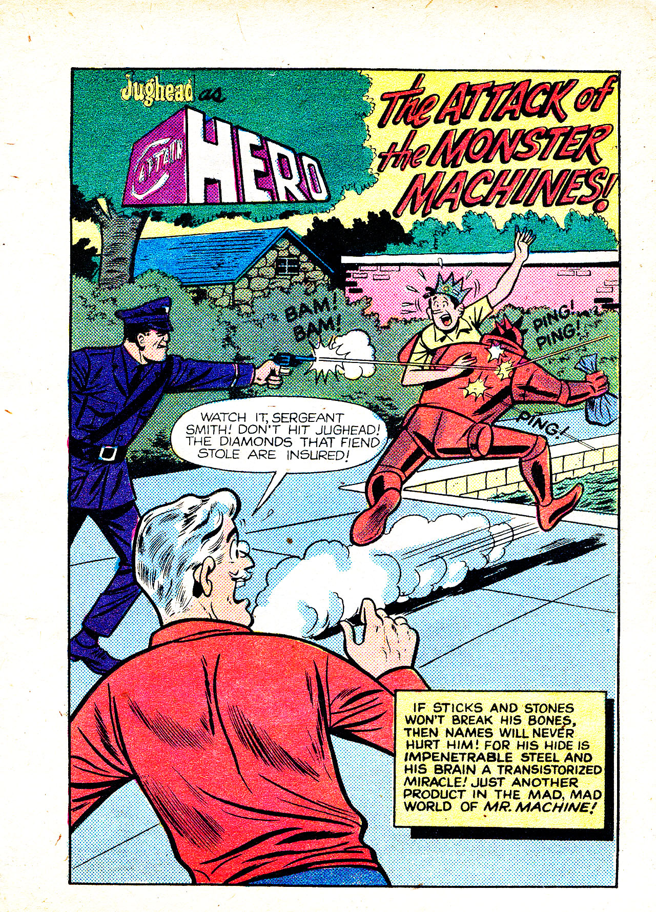 Read online Captain Hero Comics Digest Magazine comic -  Issue # TPB - 14