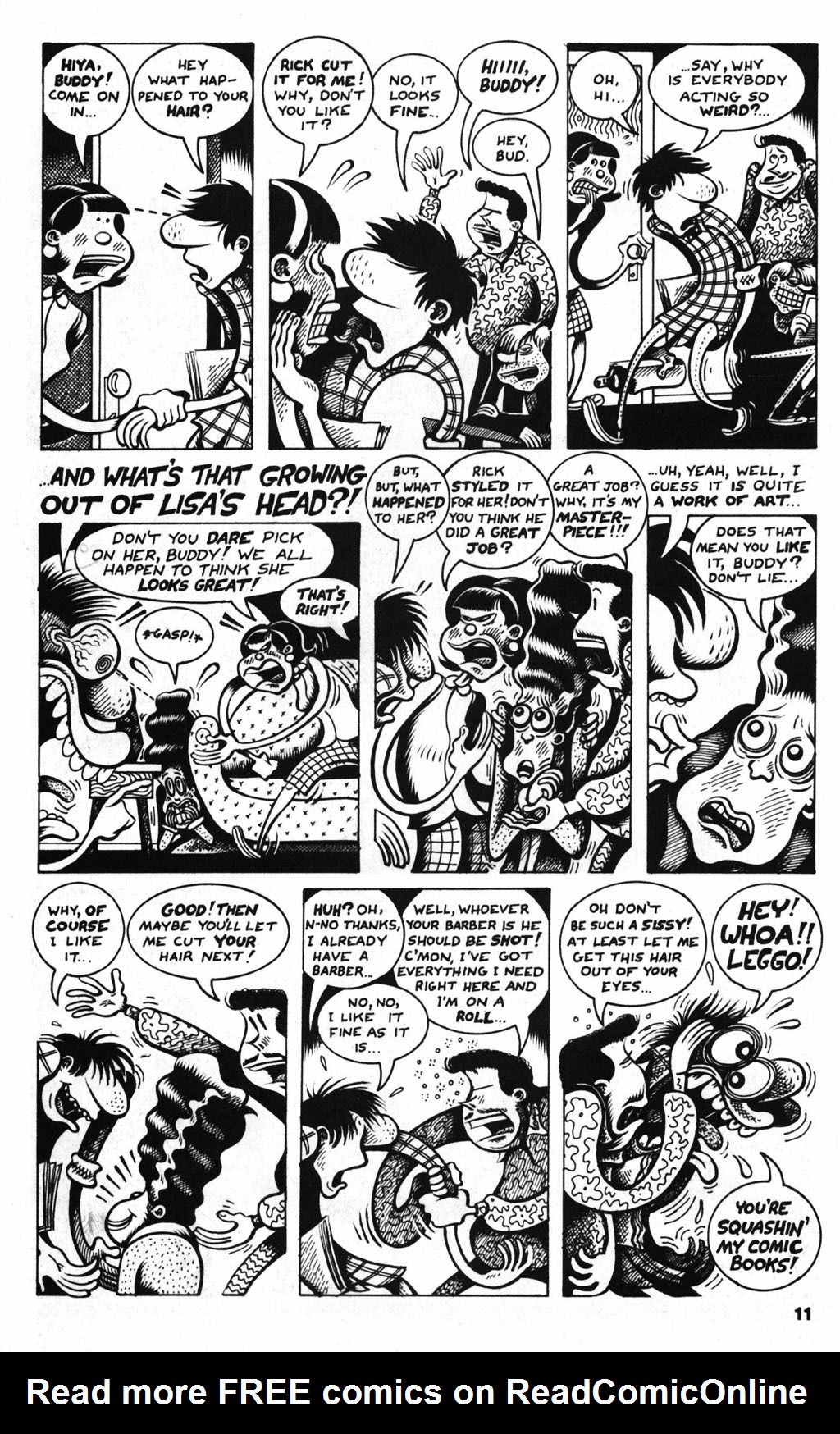 Read online Hate comic -  Issue #5 - 13
