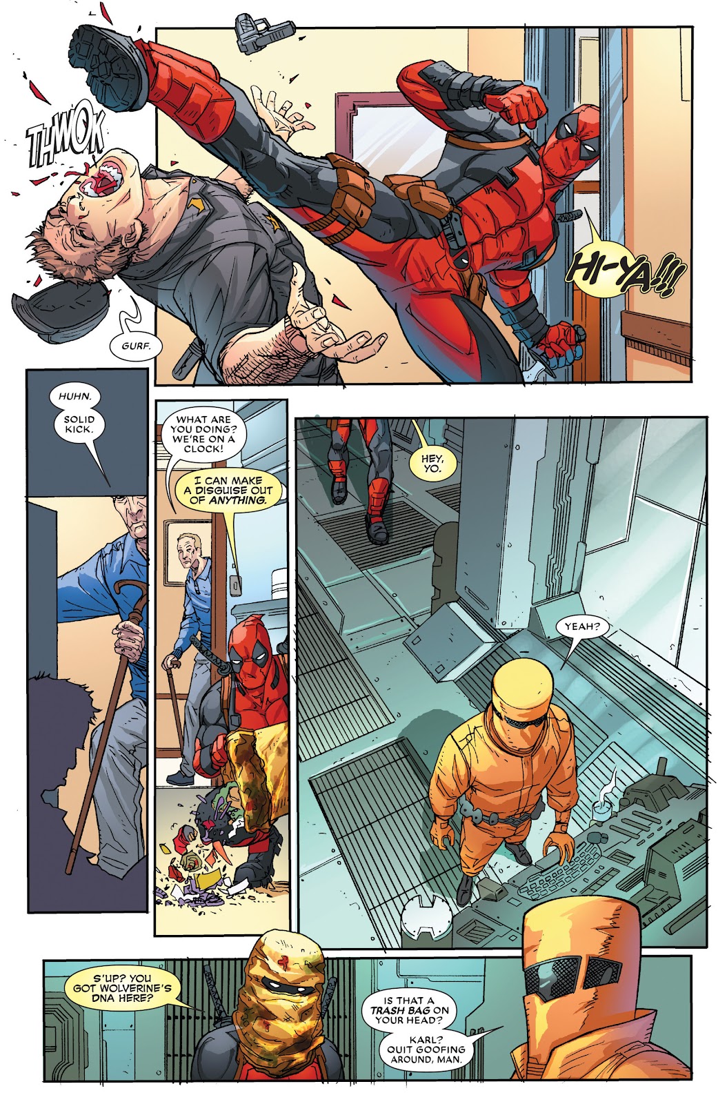 Death of Wolverine: Deadpool & Captain America issue Full - Page 16