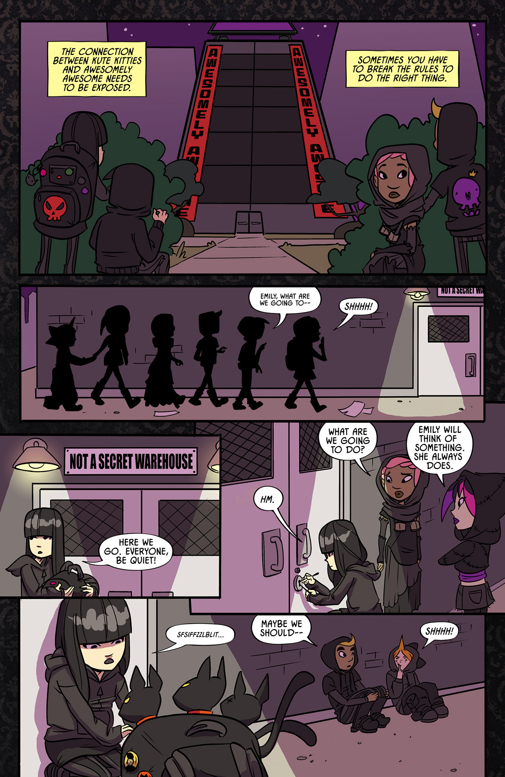 Read online Emily and the Strangers comic -  Issue #6 - 7