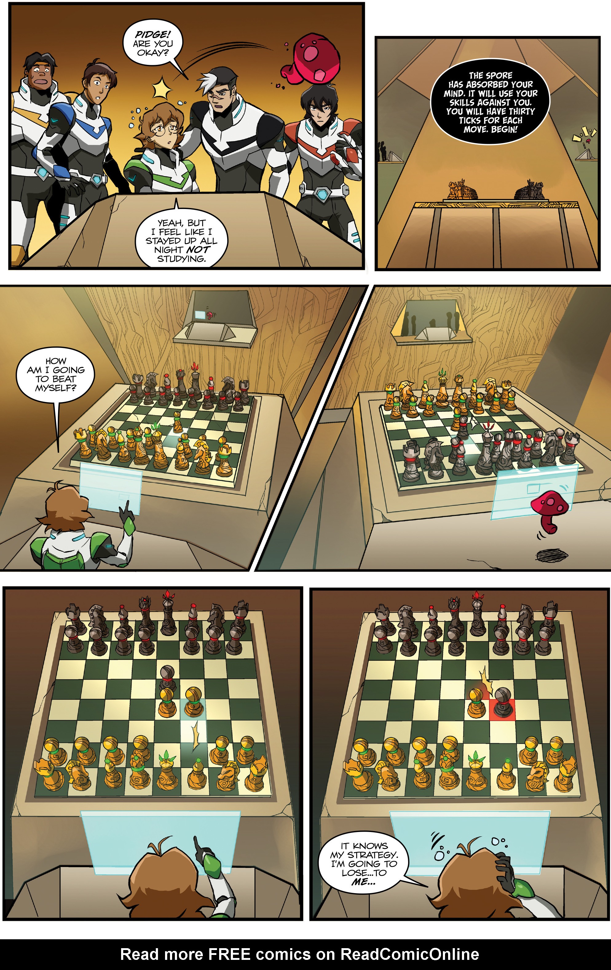 Read online Voltron: Legendary Defender comic -  Issue #4 - 17