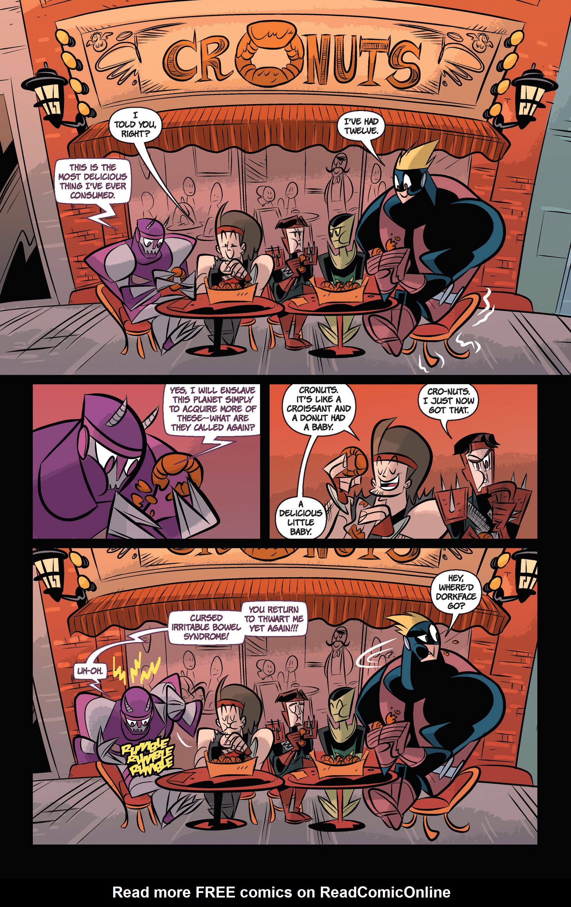 Read online Super Human Resources comic -  Issue #4 - 10