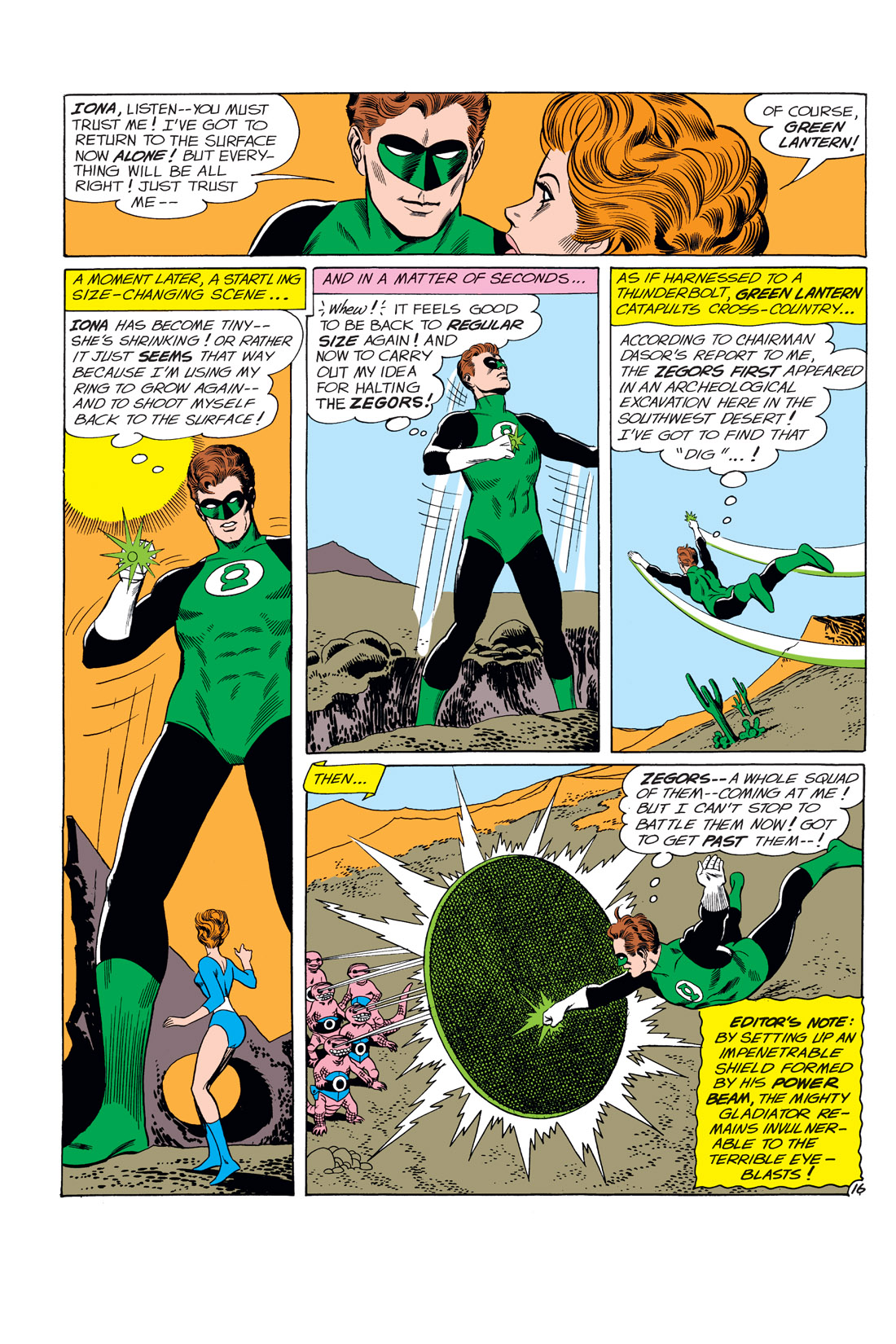Read online Green Lantern (1960) comic -  Issue #8 - 17