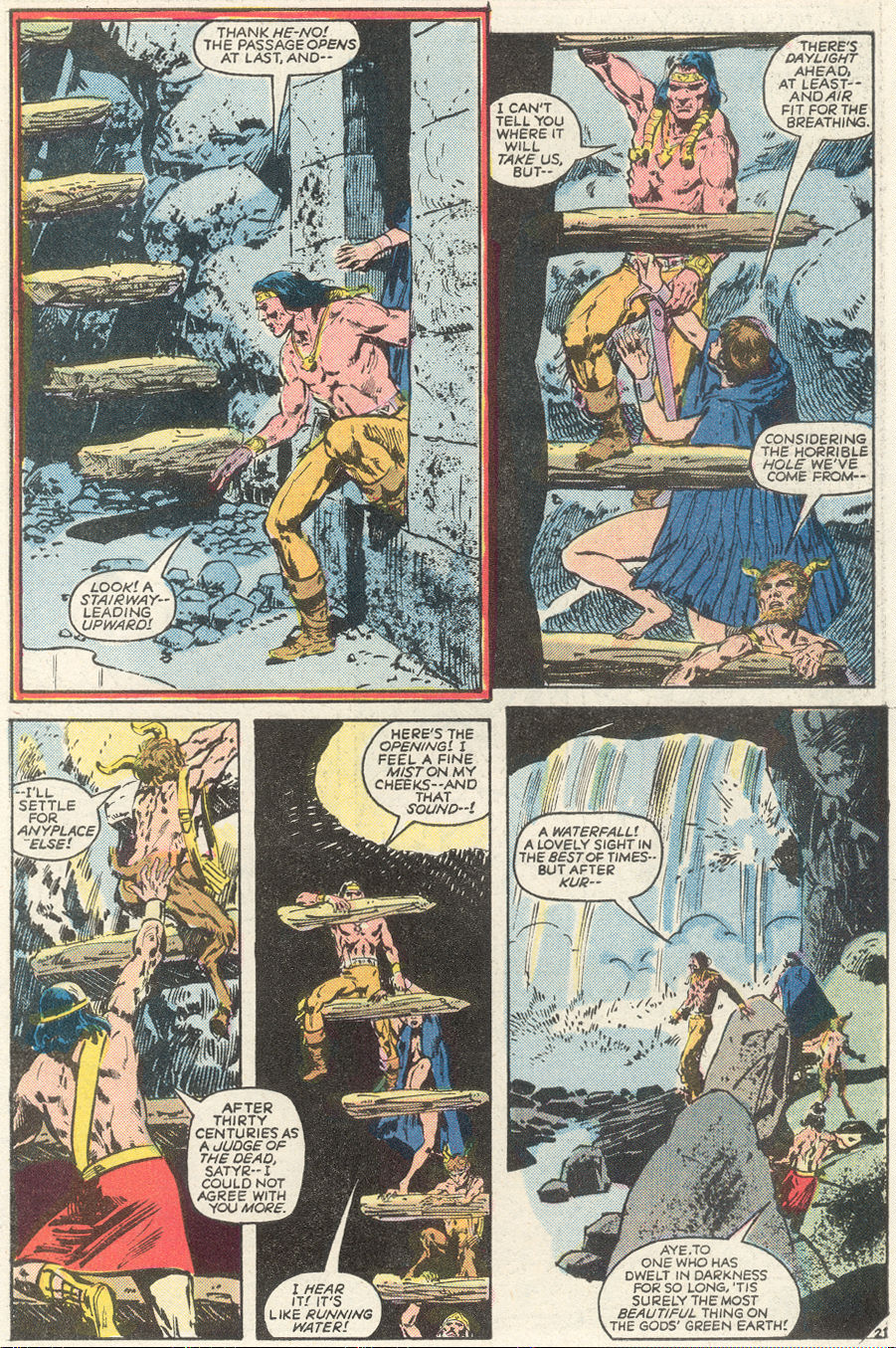 Read online Arak Son of Thunder comic -  Issue #43 - 21