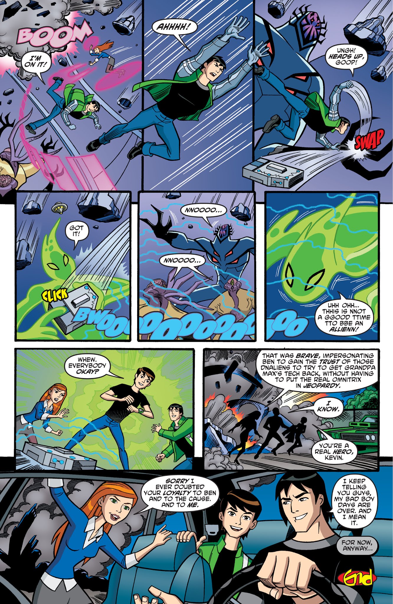 Read online Ben 10 Classics comic -  Issue # TPB 3 - 21