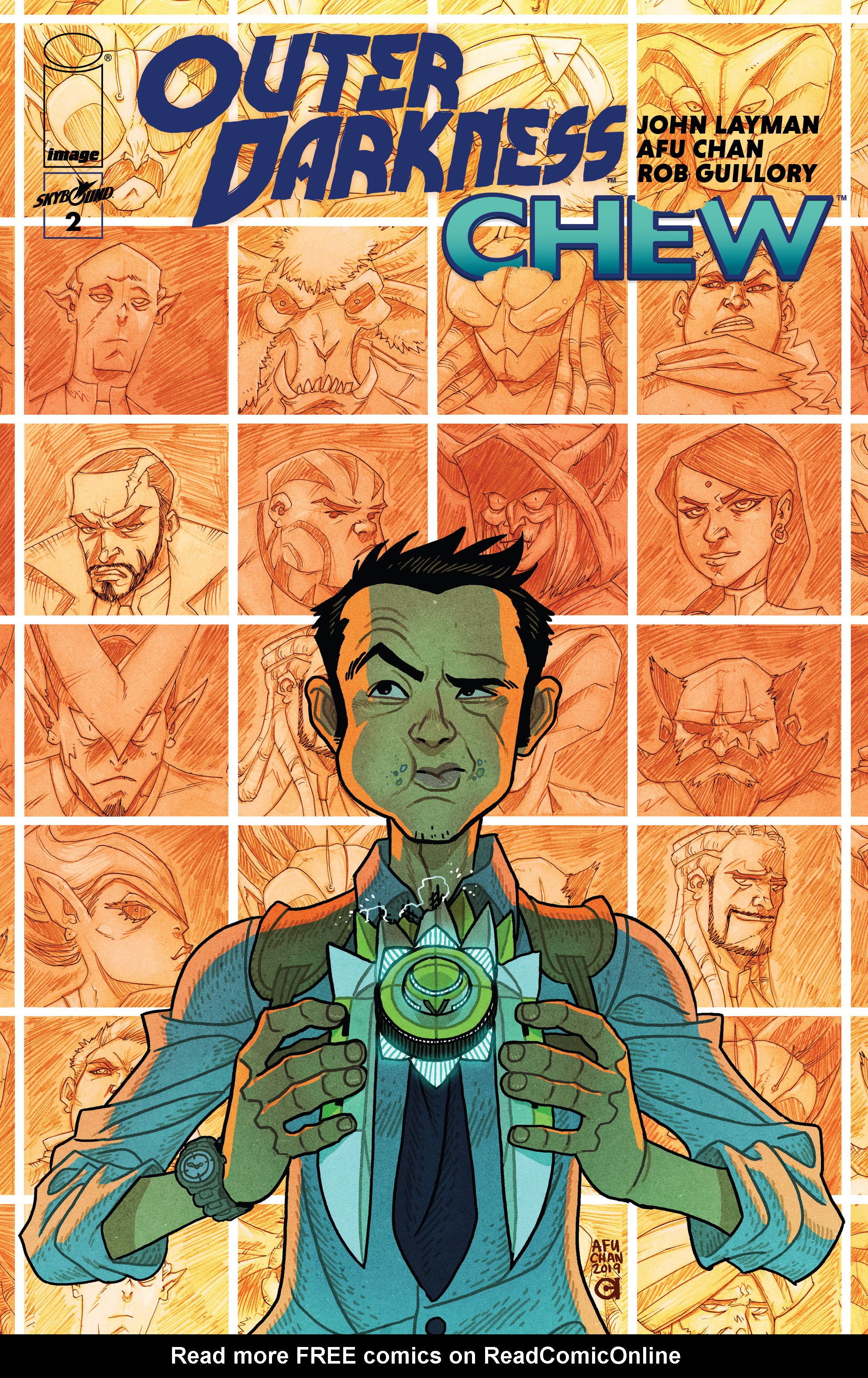 Read online Outer Darkness/Chew comic -  Issue #2 - 1