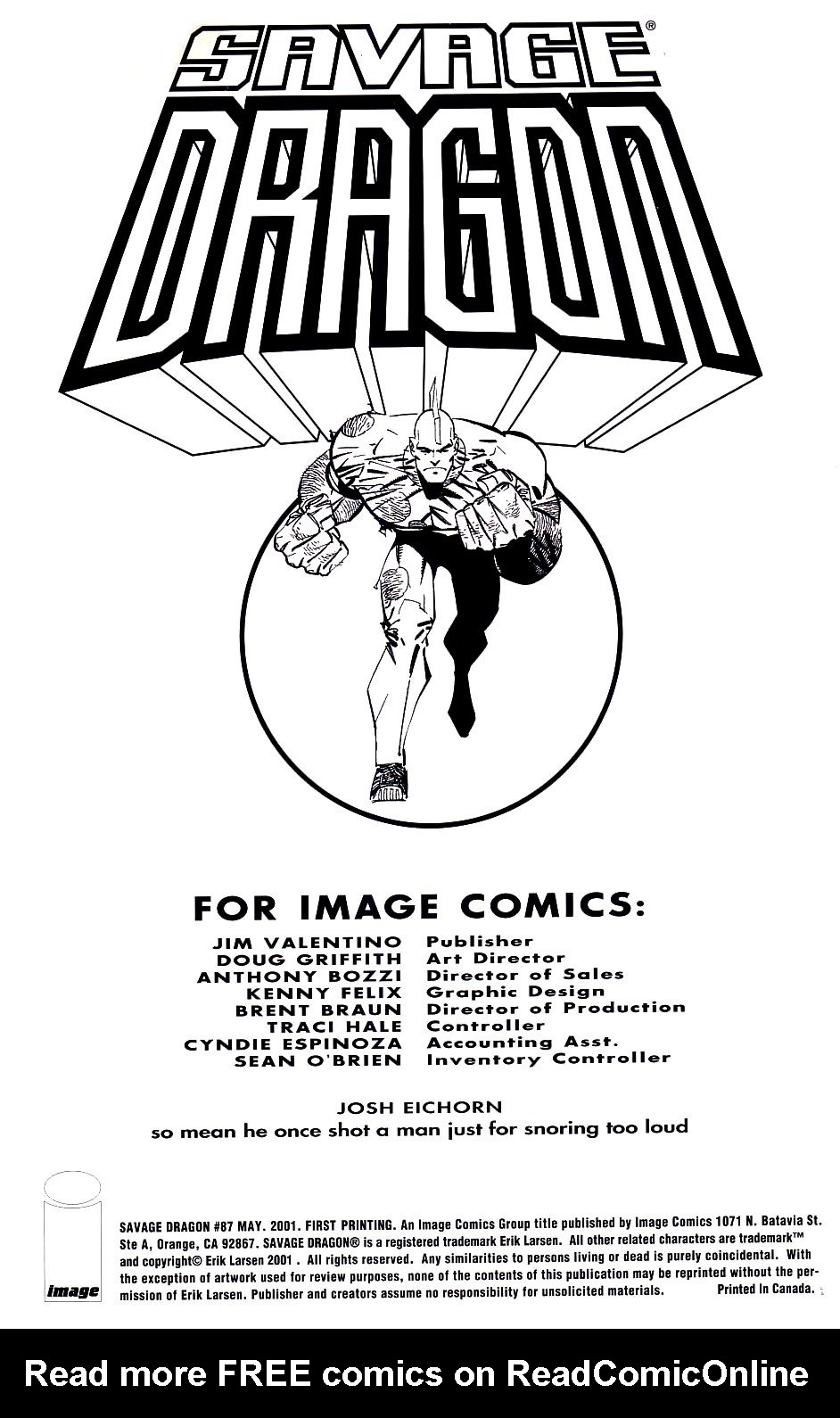 Read online The Savage Dragon (1993) comic -  Issue #87 - 2
