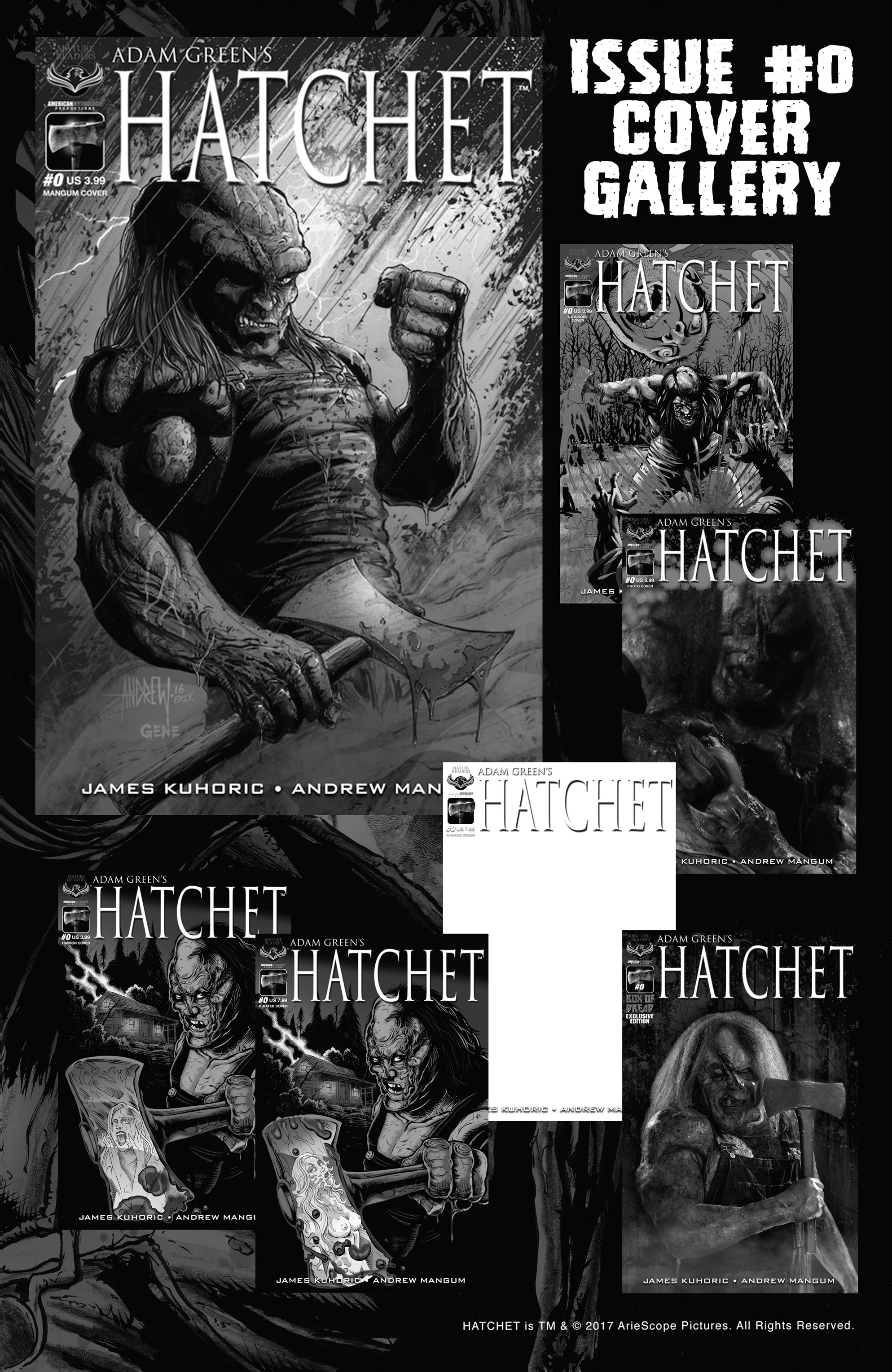 Read online Adam Green's Hatchet comic -  Issue #0 - 3
