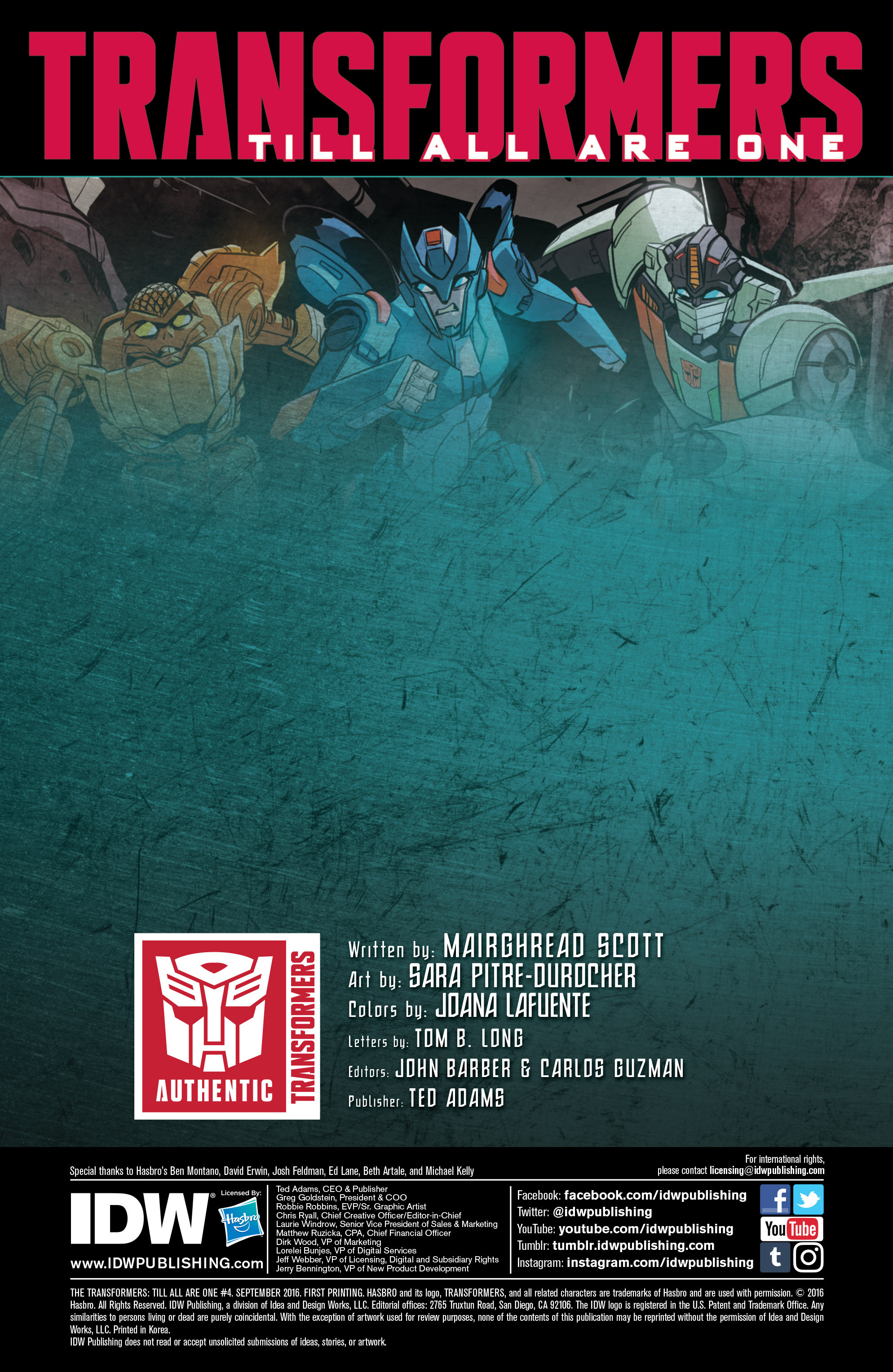 Read online Transformers: Till All Are One comic -  Issue #4 - 2