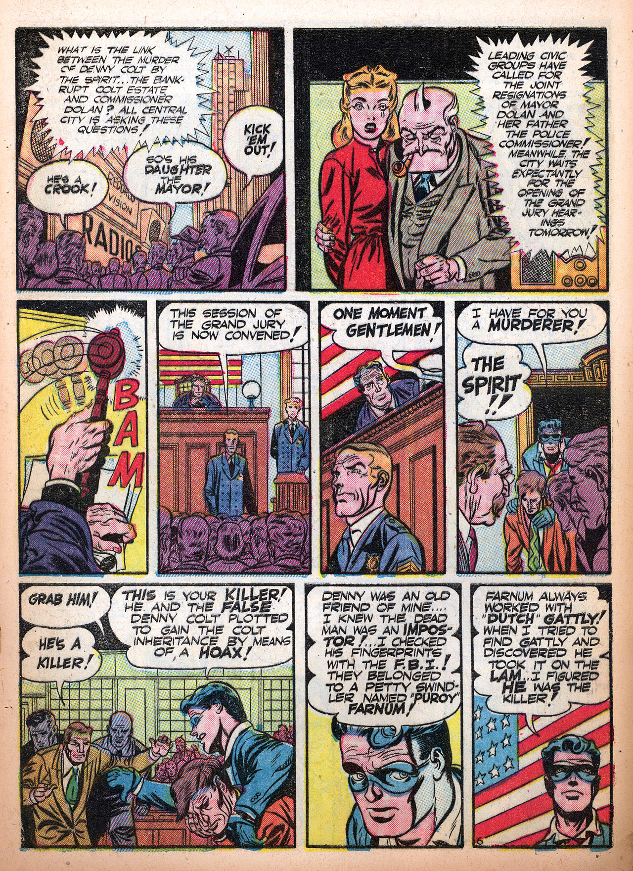 Read online The Spirit (1952) comic -  Issue #1 - 9