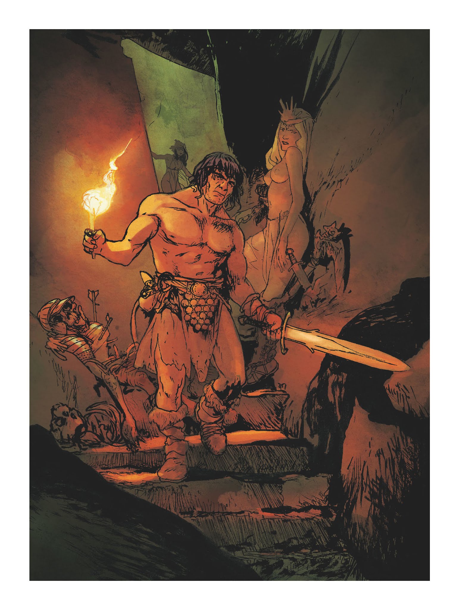 Read online Conan le Cimmérien - La Reine de la côte noire comic -  Issue #2 - 65