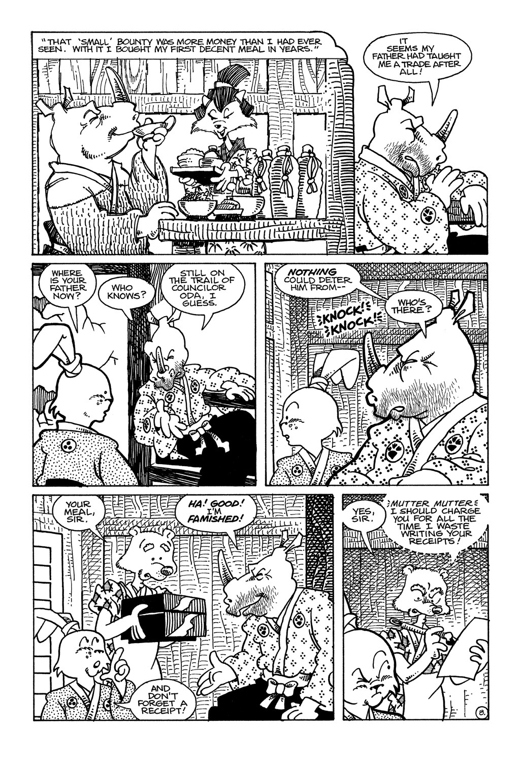Read online Usagi Yojimbo (1987) comic -  Issue #35 - 10