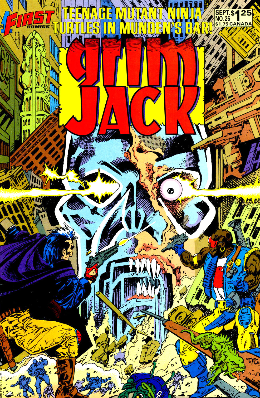 Read online Grimjack comic -  Issue #26 - 1