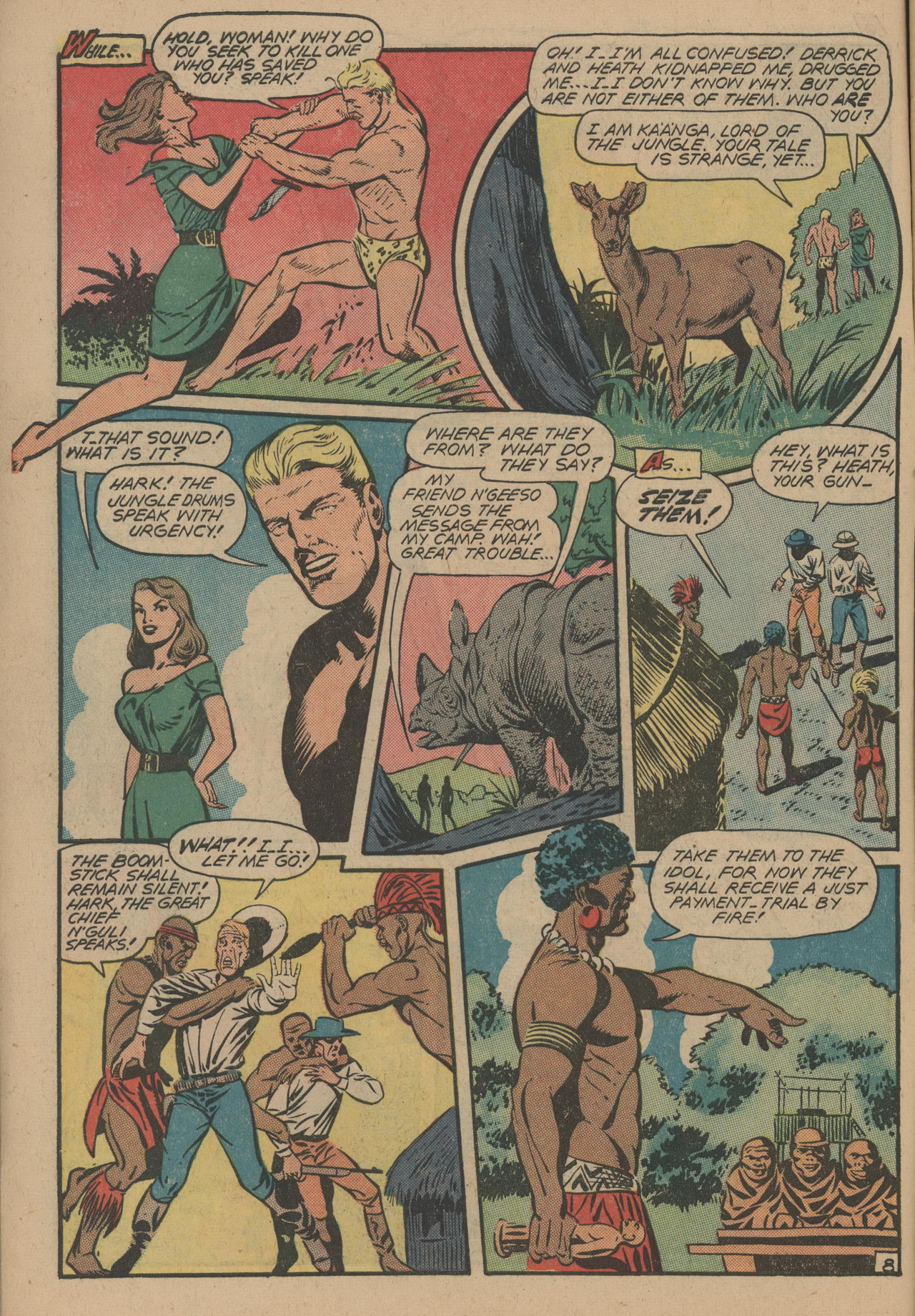 Read online Jungle Comics comic -  Issue #92 - 10