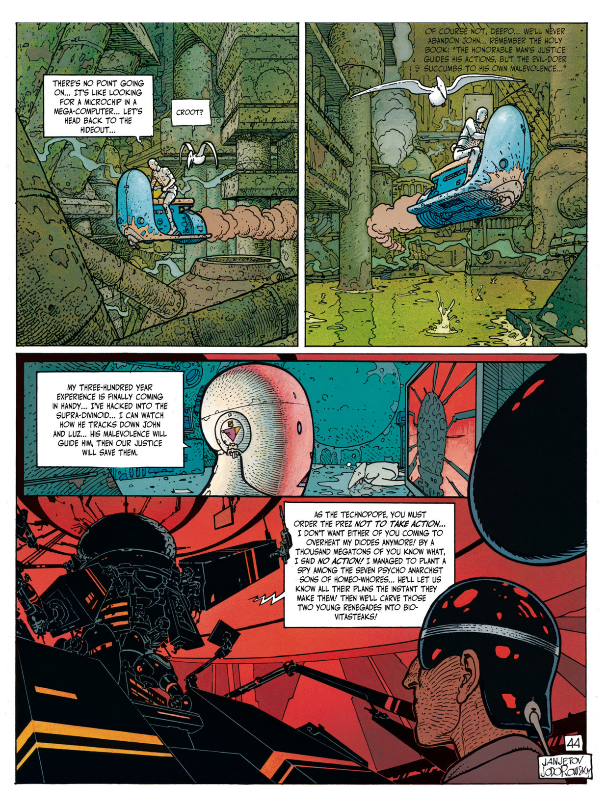 Read online Before the Incal comic -  Issue #4 - 47