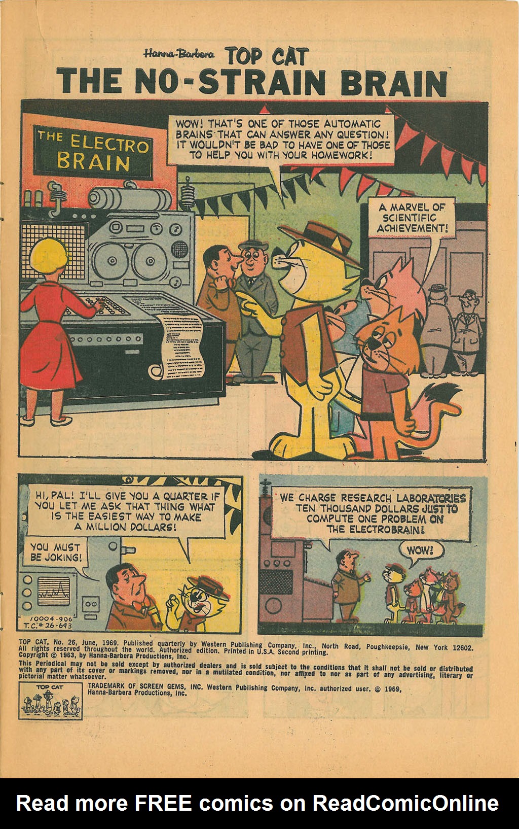 Read online Top Cat (1962) comic -  Issue #26 - 3