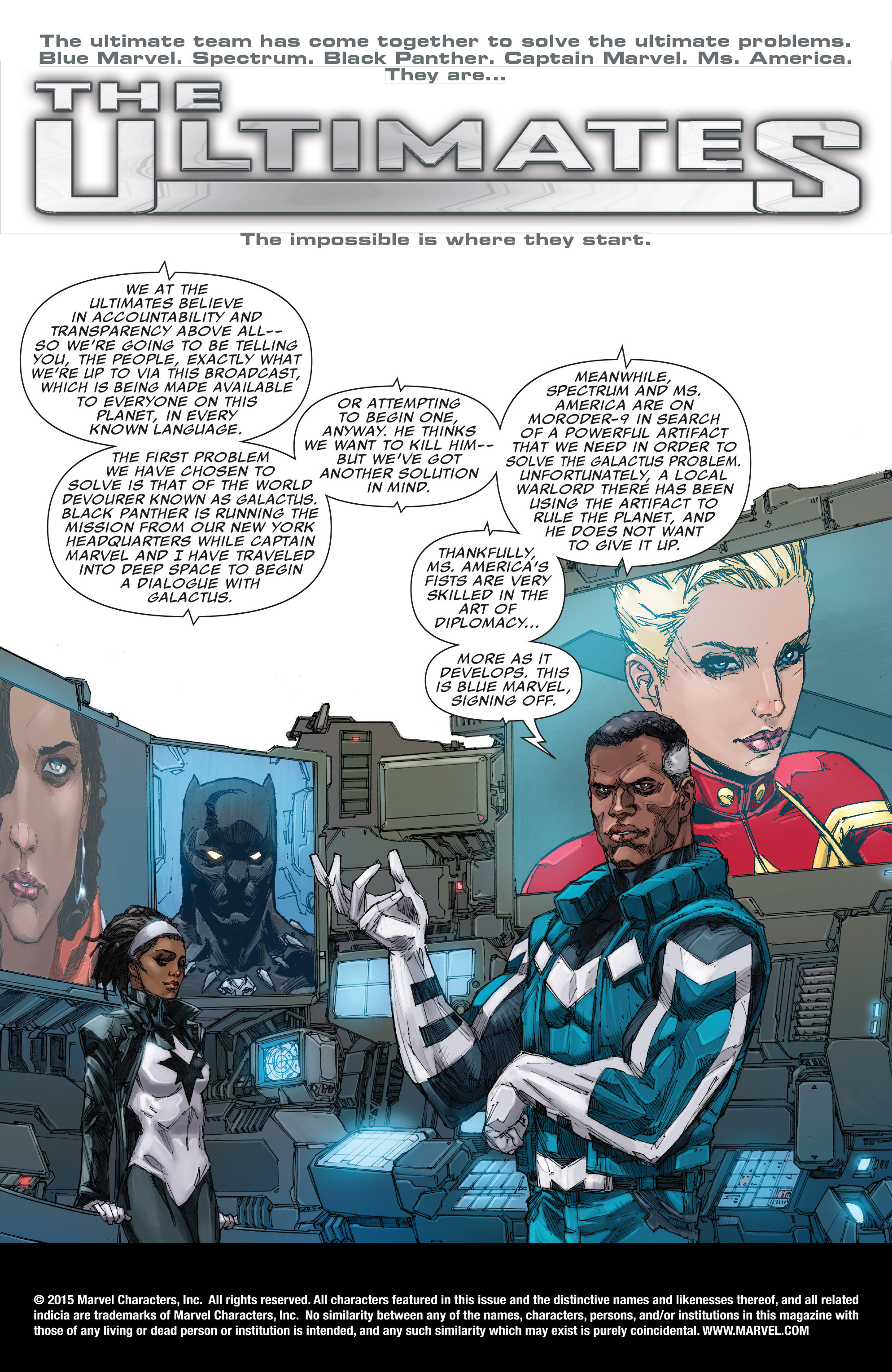 Read online The Ultimates (2016) comic -  Issue #2 - 2
