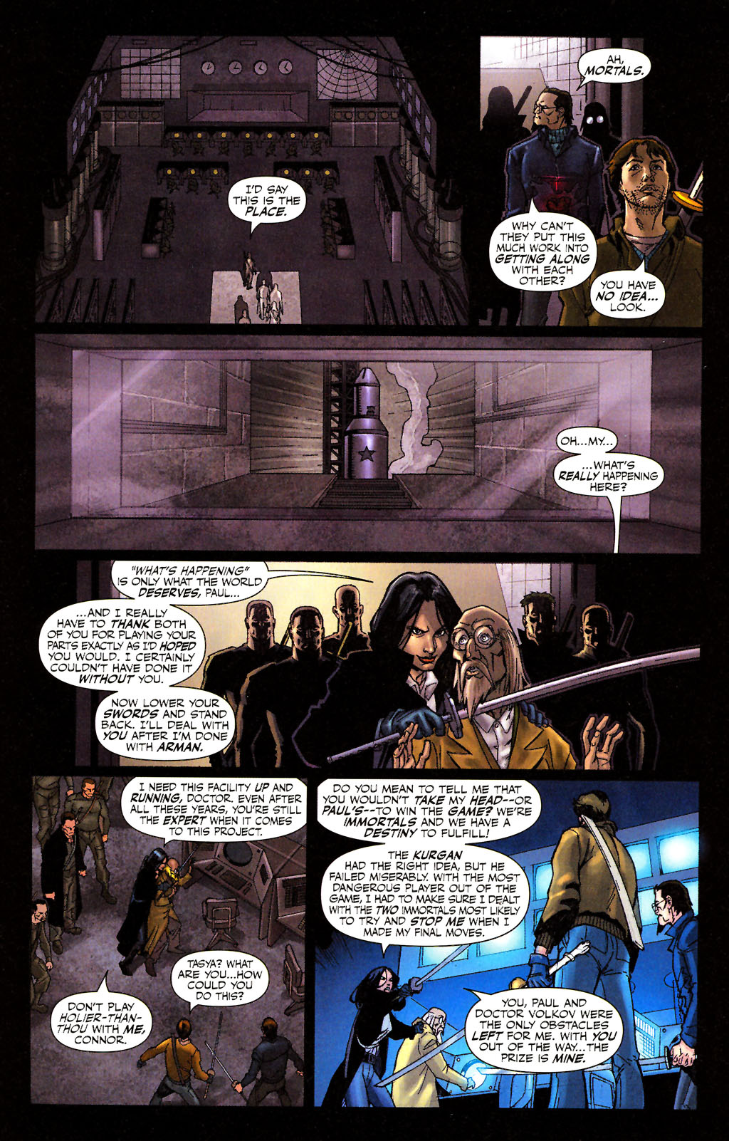 Read online Highlander comic -  Issue #4 - 20