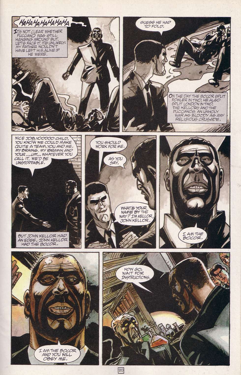 Read online Mobfire comic -  Issue #2 - 22