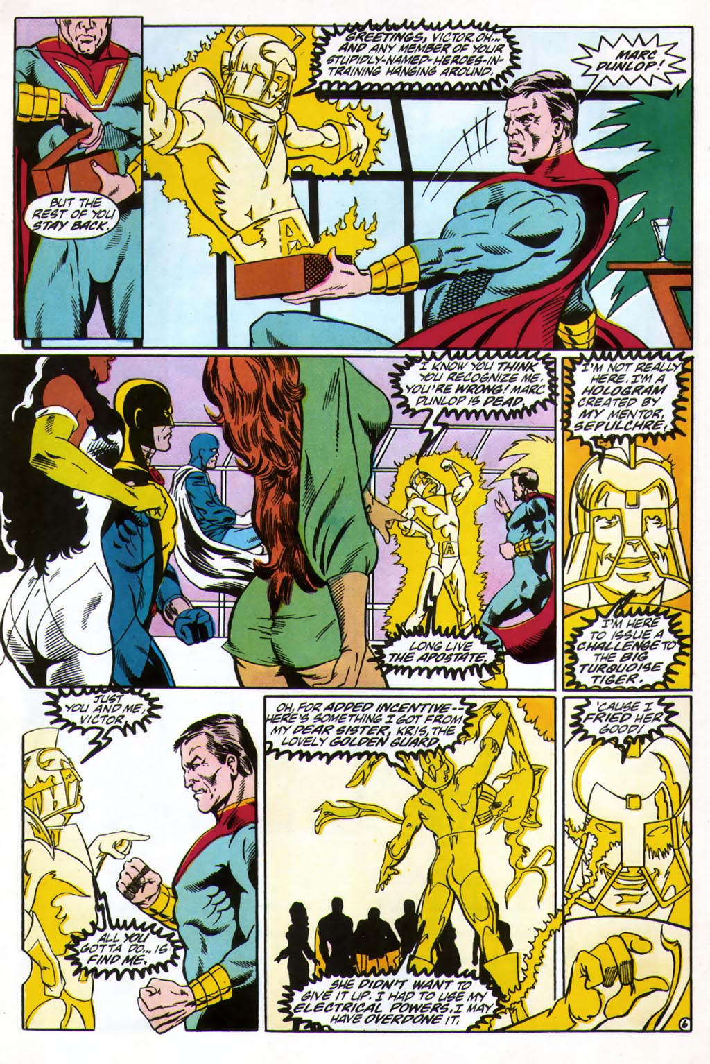 Read online Hero Alliance (1989) comic -  Issue #9 - 8