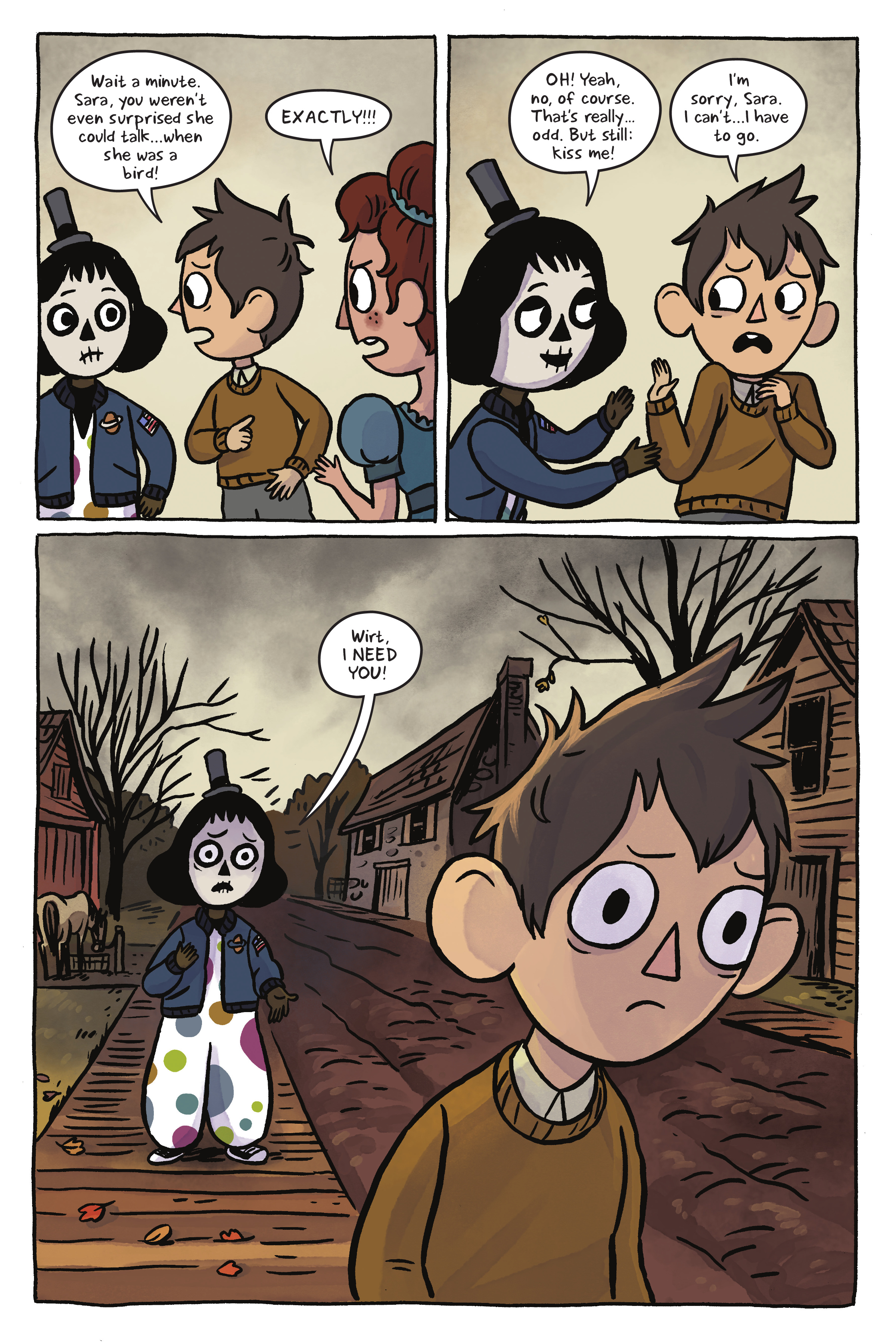 Read online Over the Garden Wall: Distillatoria comic -  Issue # TPB - 108