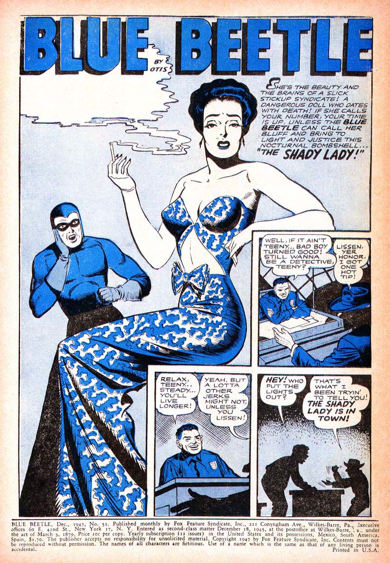 Read online The Blue Beetle comic -  Issue #51 - 2