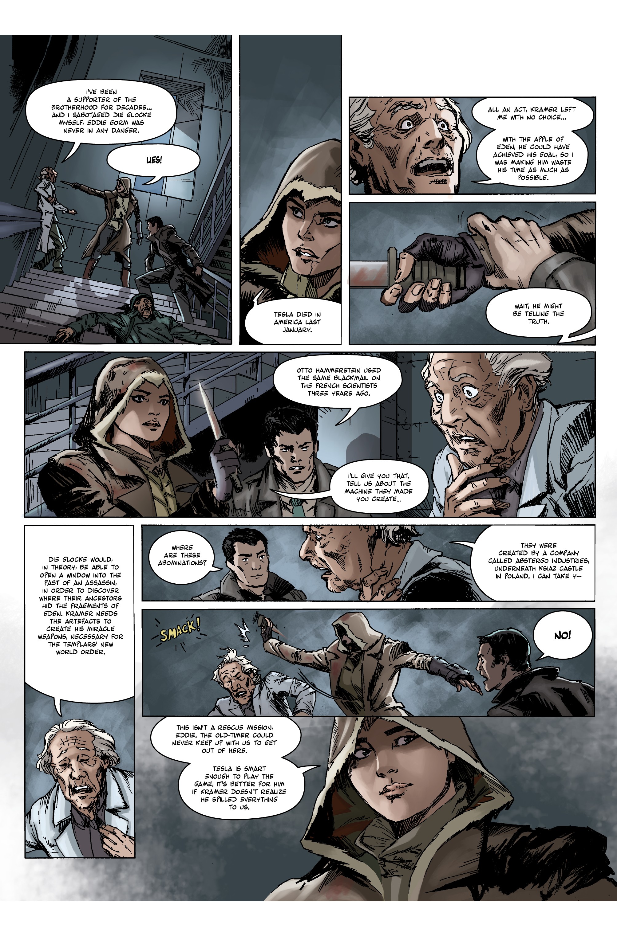 Read online Assassin's Creed: Conspiracies comic -  Issue #2 - 10