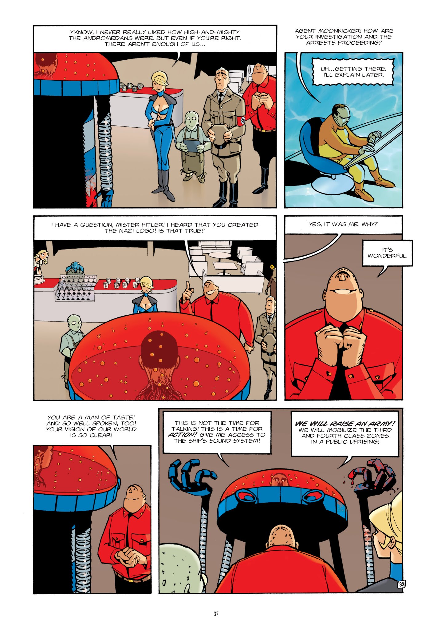 Read online Infinity 8 comic -  Issue # _TPB 2 - 36