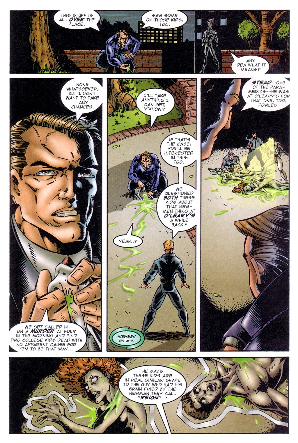 Read online NewMen comic -  Issue #12 - 4