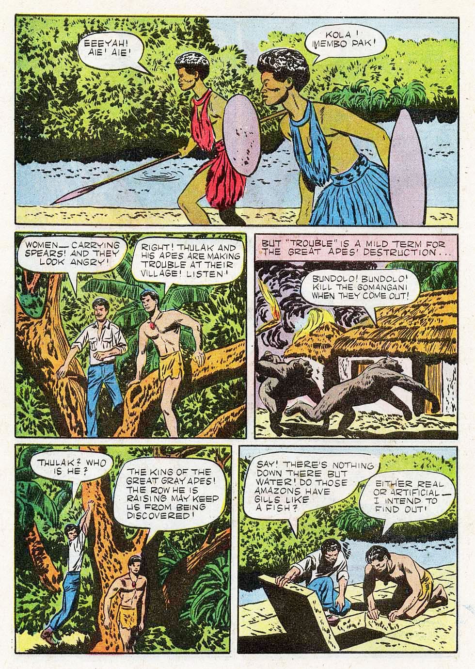 Read online Tarzan (1948) comic -  Issue #18 - 12