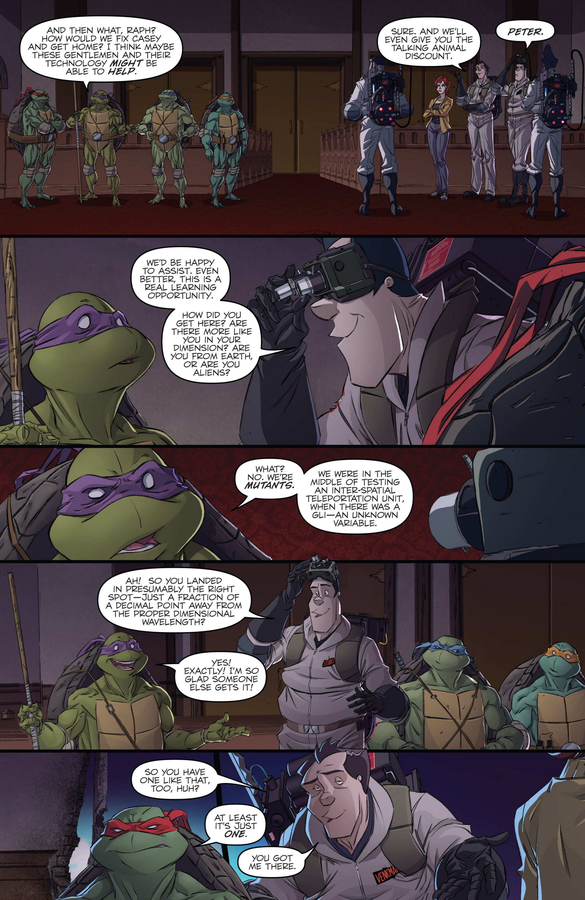 Read online Teenage Mutant Ninja Turtles/Ghostbusters comic -  Issue #2 - 11