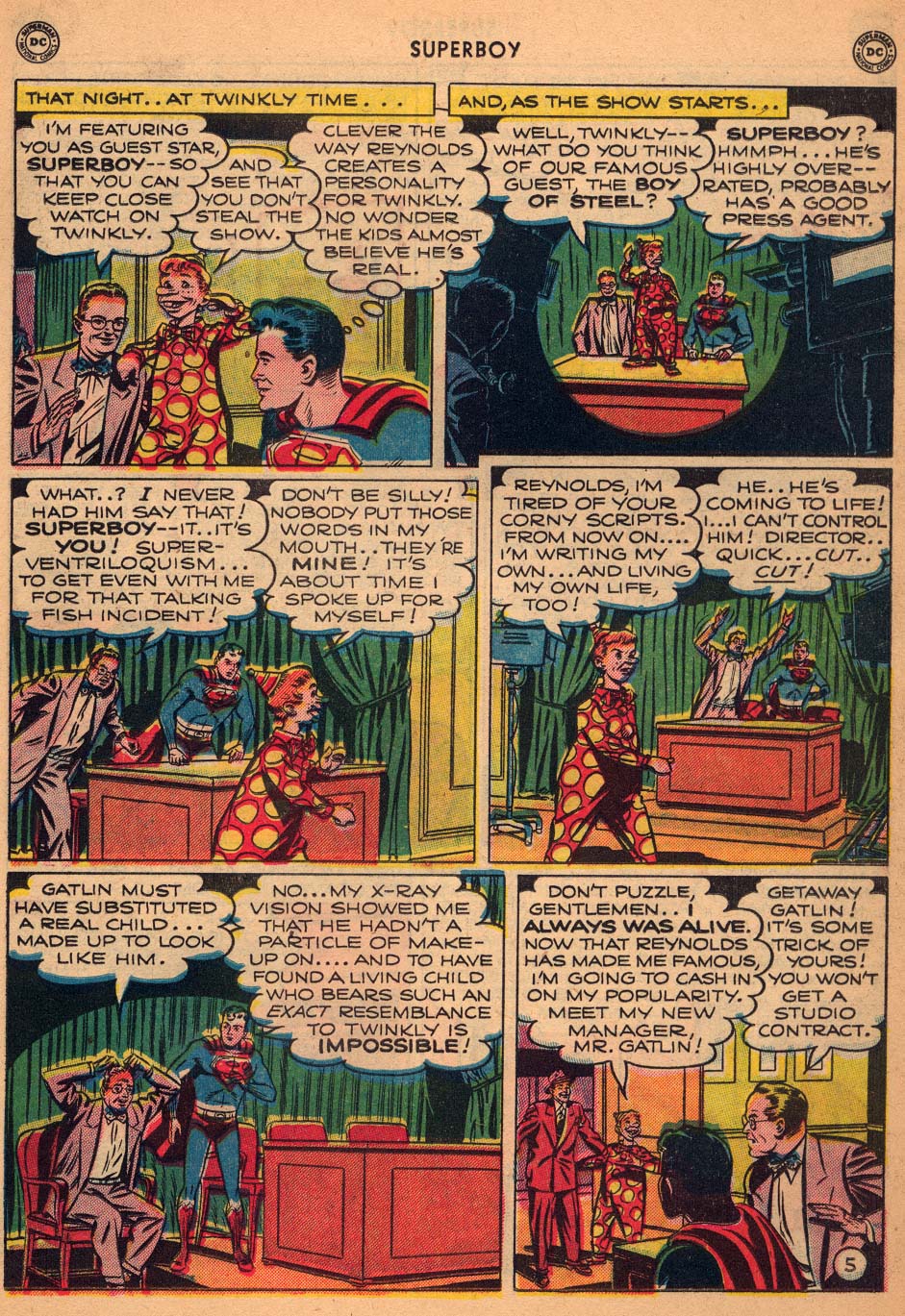 Read online Superboy (1949) comic -  Issue #12 - 18