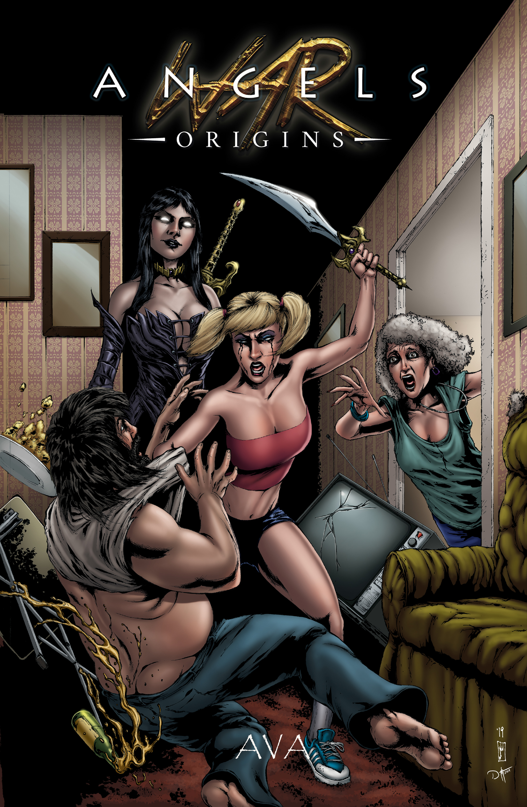 Read online War Angels: Origins Anthology comic -  Issue # TPB - 88