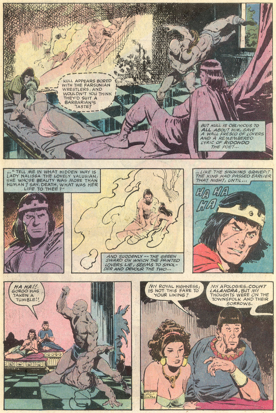 Read online Kull The Conqueror (1983) comic -  Issue #5 - 7