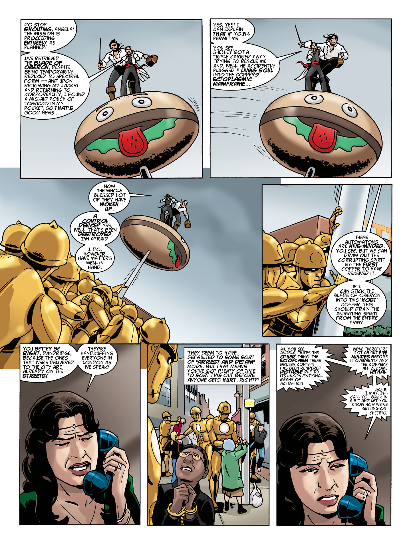 Read online Dandridge: Return of the Chap comic -  Issue # TPB - 103