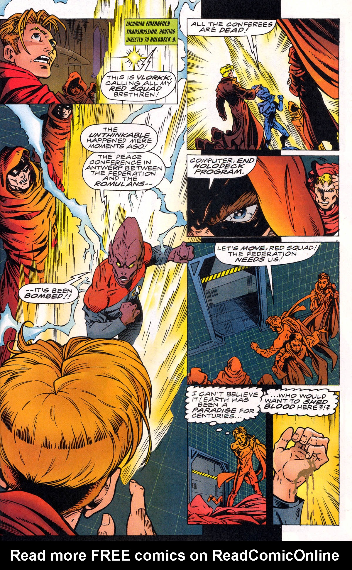 Read online Star Trek: Starfleet Academy (1996) comic -  Issue #3 - 5