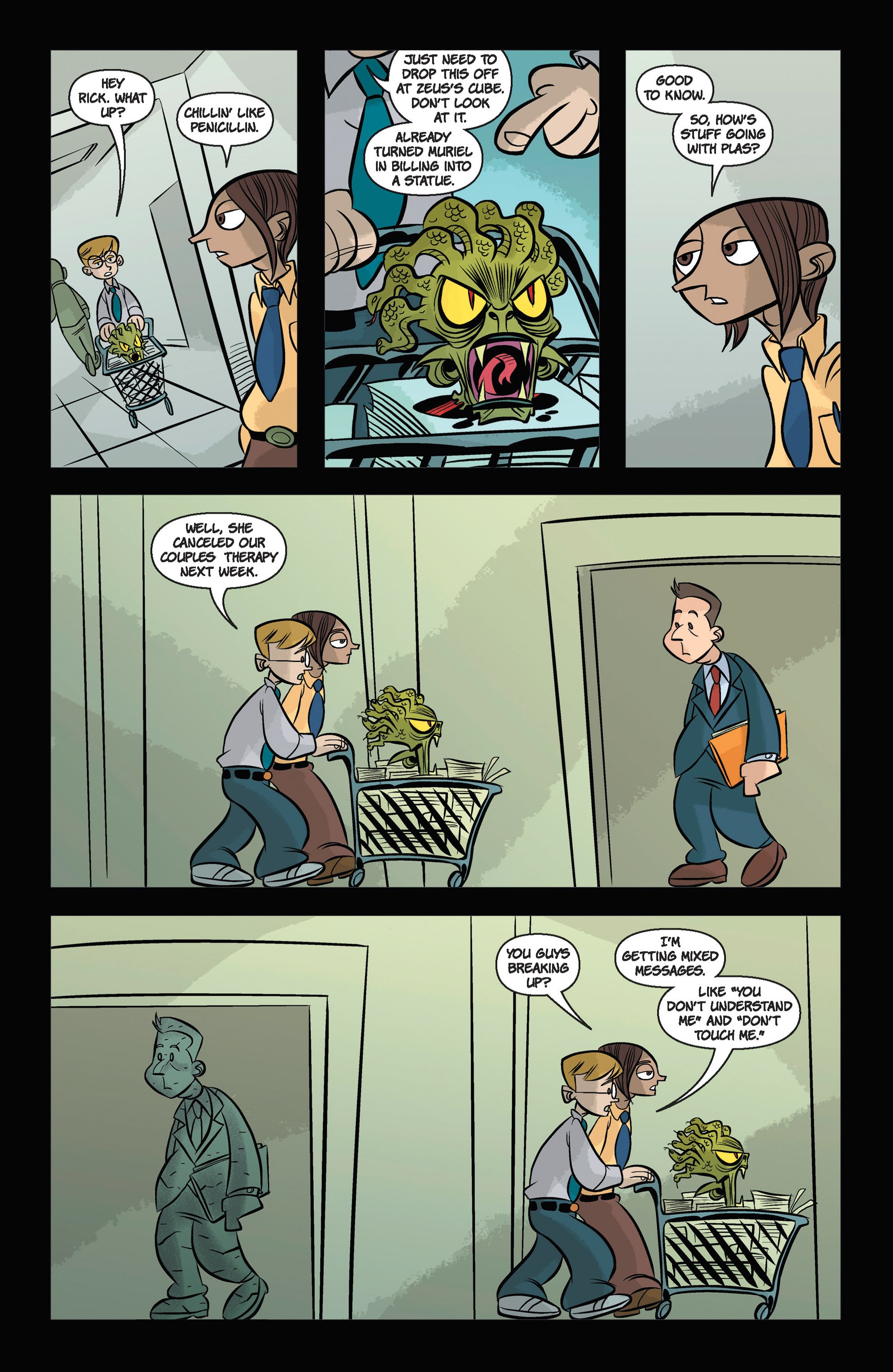 Read online Super Human Resources comic -  Issue #2 - 17