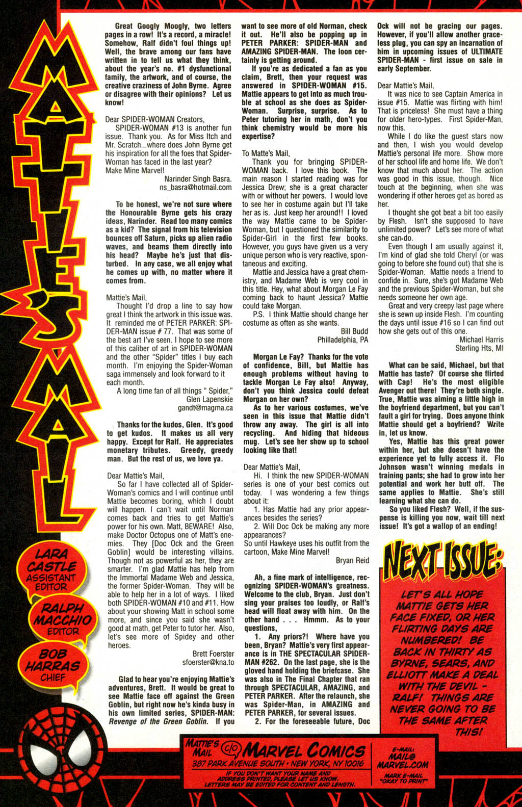 Read online Spider-Woman (1999) comic -  Issue #17 - 23